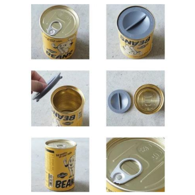 日本 DULTON 美式復古儲物收納罐頭  Bu媽你好-細節圖3