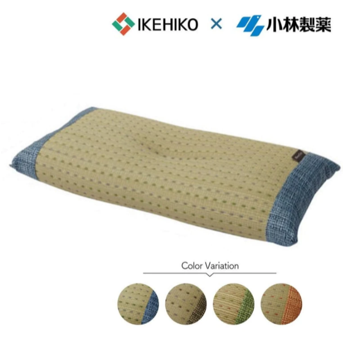 現貨 小林製藥 天然藺草枕頭│扁平枕 平面枕 燈心草 日本池彥 Bu媽你好-細節圖2