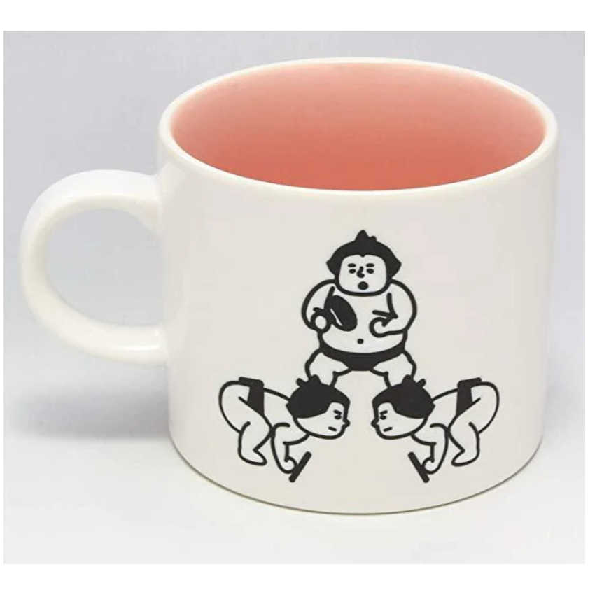 美濃燒 力士 乒乓球選手馬克杯 330ml│日式風-細節圖3