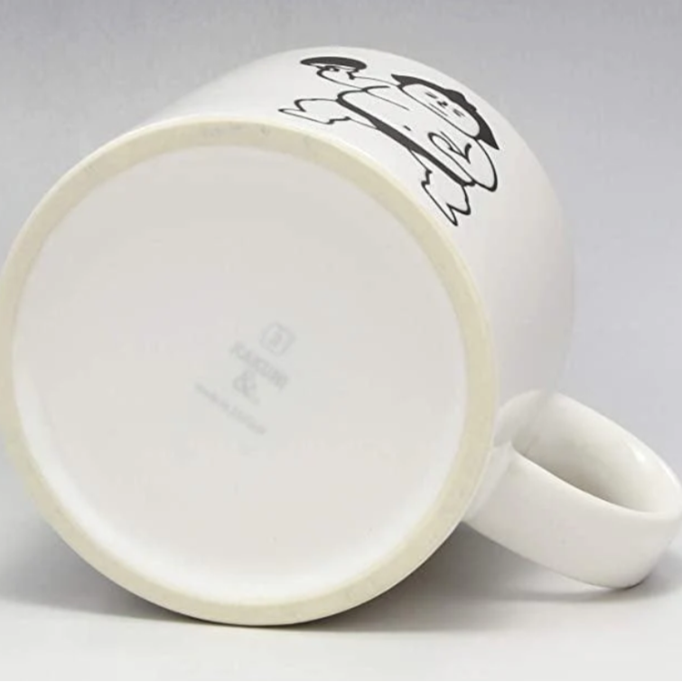 美濃燒 力士 乒乓球選手馬克杯 330ml│日式風-細節圖5