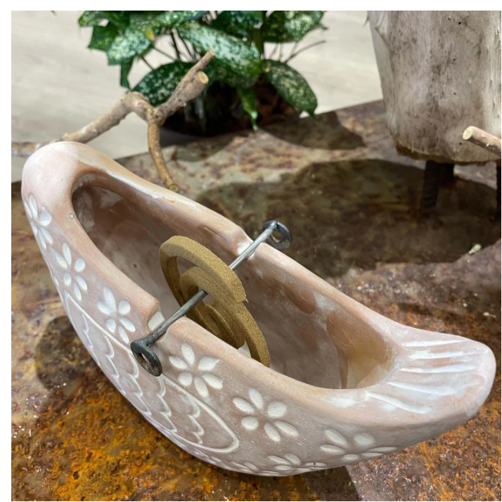 現貨 PeopleTree小鳥造型陶土蚊香盒 Bu媽你好-細節圖2