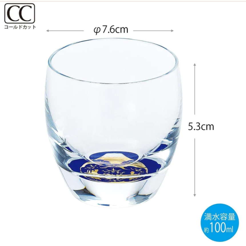 日本製富士見松竹梅清酒杯威士忌酒杯-三入組 Bu媽你好-細節圖6