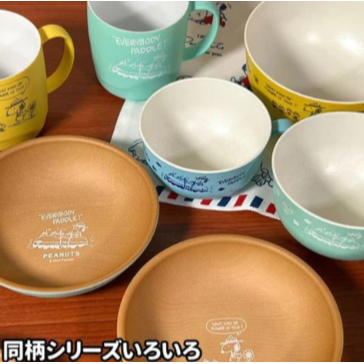 日本製 Snoopy 木紋 露營 餐盤 湯碗｜兒童餐盤  Bu媽你好-細節圖2