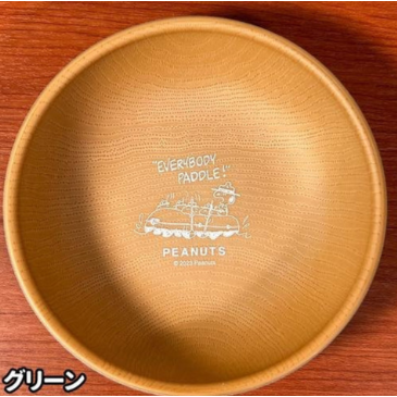 日本製 Snoopy 木紋 露營 餐盤 湯碗｜兒童餐盤  Bu媽你好-細節圖5