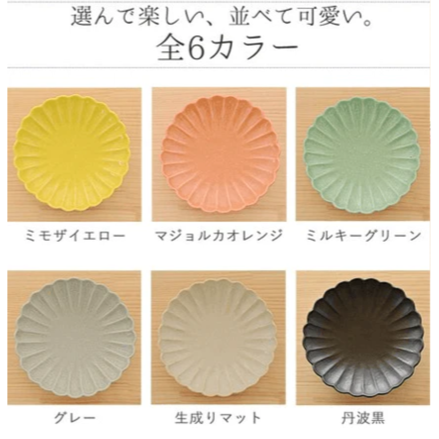日本製美濃燒 23.5cm菊花形盤子 Bu媽你好-細節圖3