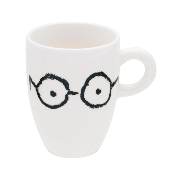 日本製 BISQUE 陶瓷 白色馬克杯 | 爸爸造型-細節圖2