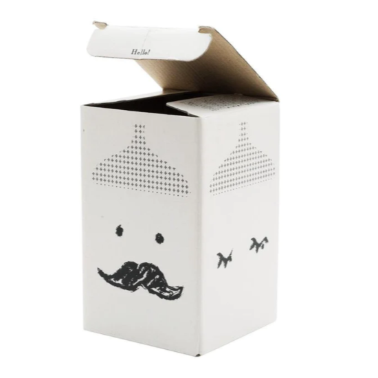 日本製 BISQUE 陶瓷 白色馬克杯 | 爸爸造型-細節圖3