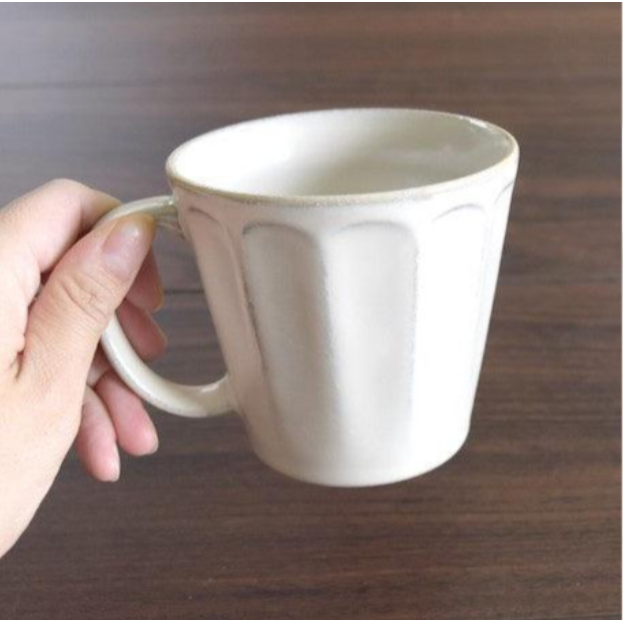 現貨 日本製 美濃燒 白色 陶瓷 馬克杯 | 日本製造 陶器 水杯 牛奶杯 咖啡杯 Bu媽你好-細節圖2