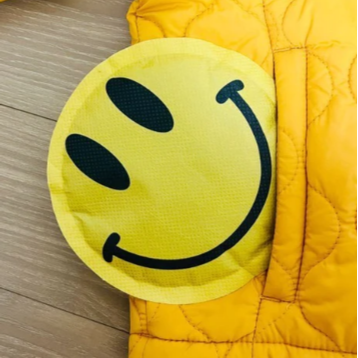 韓國 黃色笑臉造型手握式暖暖包  Bu媽你好-細節圖5