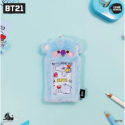 BT21 毛絨絨卡套｜防彈少年 BTS 證件卡套 悠遊卡套-規格圖4