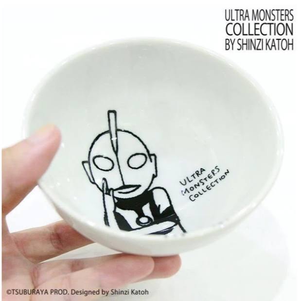 現貨 日本製 ULTRAMAN 奧特曼 造型陶瓷餐具｜餐碗 橢圓盤 Bu媽你好-細節圖7