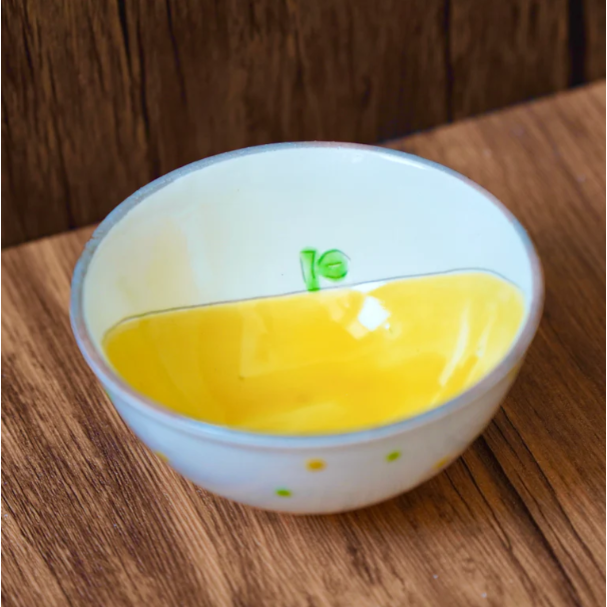 現貨 日本製 手繪 柚子 餐具系列 陶瓷碗 陶瓷盤｜飯碗 水果盤 甜點盤 Bu媽你好-細節圖3