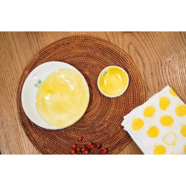 現貨 日本製 手繪 柚子 餐具系列 陶瓷碗 陶瓷盤｜飯碗 水果盤 甜點盤 Bu媽你好-細節圖6
