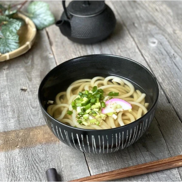 現貨 日本製 美濃燒 彫十草 拉麵碗 丼飯碗 碗公 Bu媽你好-細節圖3