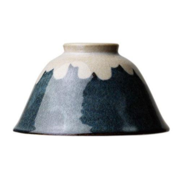 現貨 日本製 Rokuro Blut＇s 六魯 富士山 飯碗｜陶瓷碗 餐碗 對碗 Bu媽你好-細節圖9