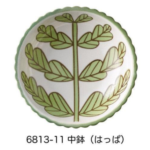 現貨 日本製 復古 花草 陶瓷餐具｜義大利麵盤 甜點盤 點心碗 Bu媽你好-細節圖7