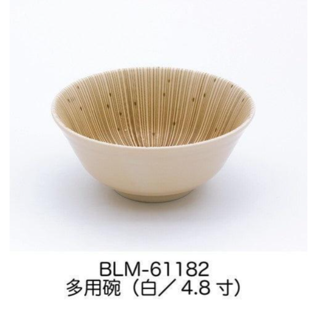 現貨 日本製 美濃燒 千段十草 陶瓷碗｜飯碗 湯碗 餐碗 Bu媽你好-細節圖8