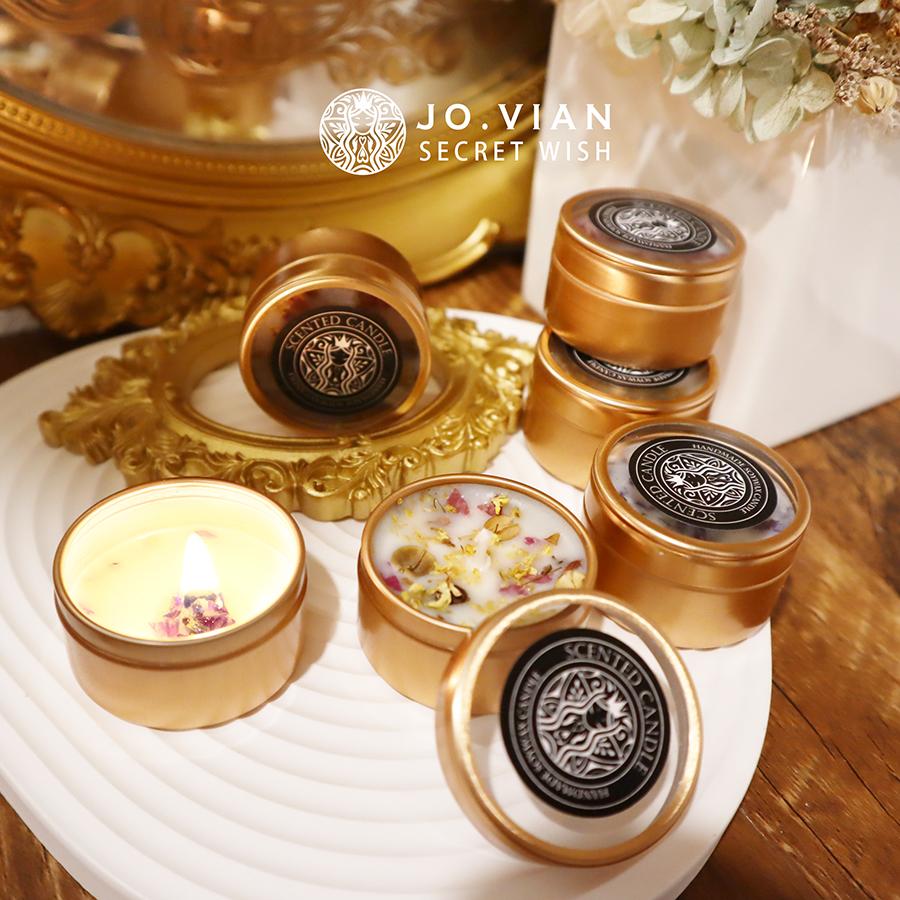 Jo.vian許願精靈|台灣現貨24H出貨|白鼠尾草 淨化蠟燭 財運 開運蠟燭 許願蠟燭 招財/偏財 香氛蠟燭 婚禮小物-細節圖7