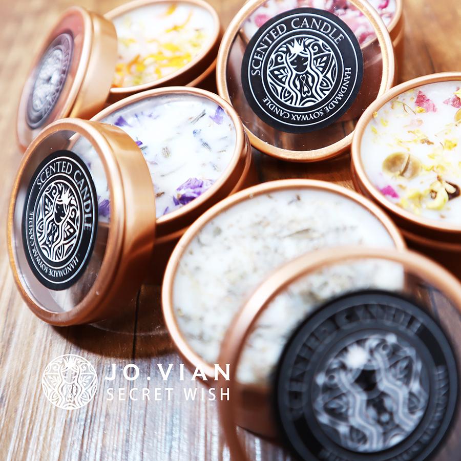 Jo.vian許願精靈|台灣現貨24H出貨|白鼠尾草 淨化蠟燭 財運 開運蠟燭 許願蠟燭 招財/偏財 香氛蠟燭 婚禮小物-細節圖8