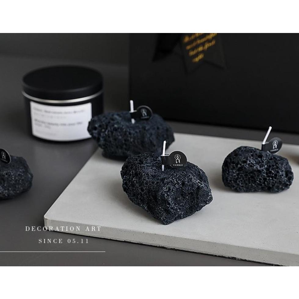 Jo.vian許願精靈|台灣🇹🇼現貨24H出貨|隕石蠟燭 香氛蠟燭 礦石造型蠟燭-細節圖3