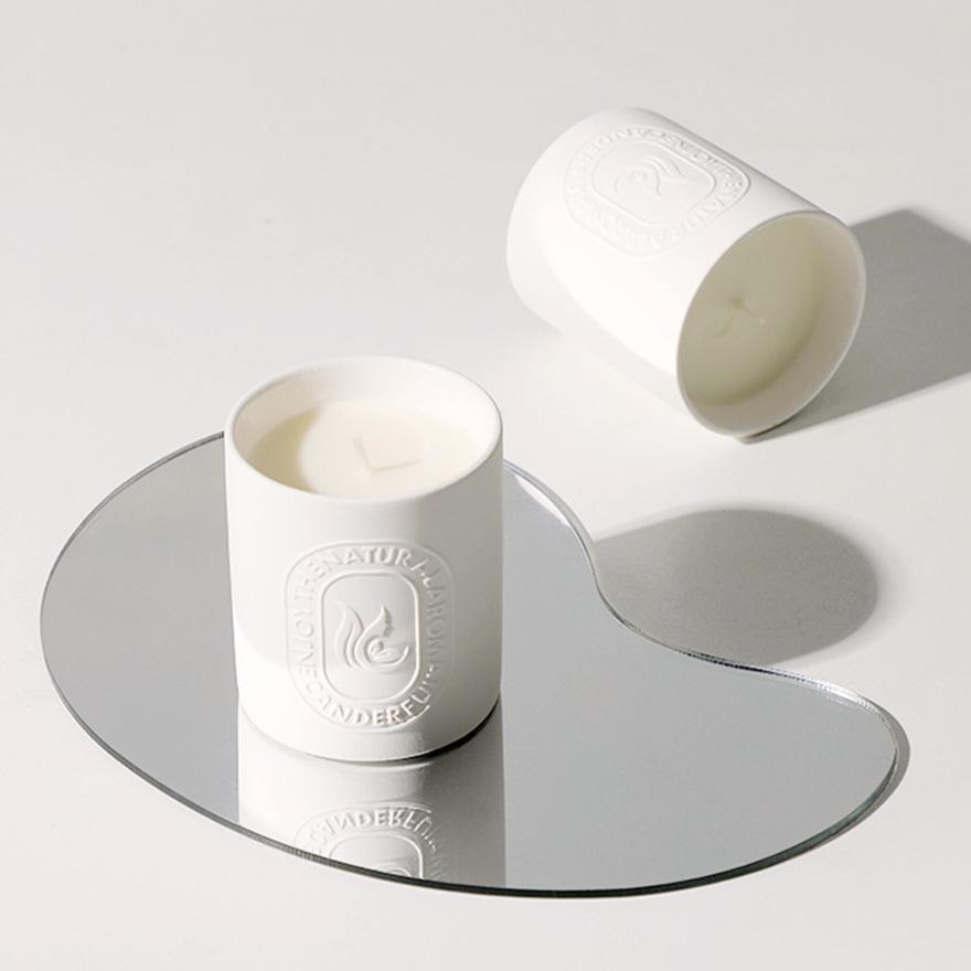 Jo.vian許願精靈|台灣🇹🇼現貨24H出貨|清新浪漫質感 陶瓷白瓶 香氛 精油蠟燭 大豆蠟燭 瑜珈/冥想/放鬆/心靈-細節圖2