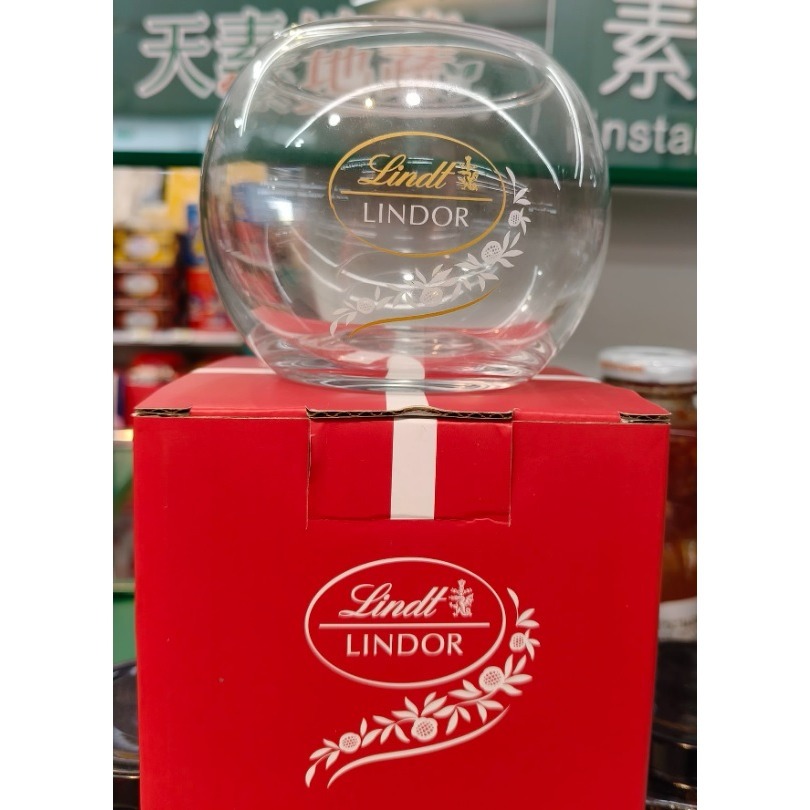 💎現貨馬上出💎 瑞士蓮Lindor 球型玻璃杯 430ml (不含圖片上巧克力)-細節圖2