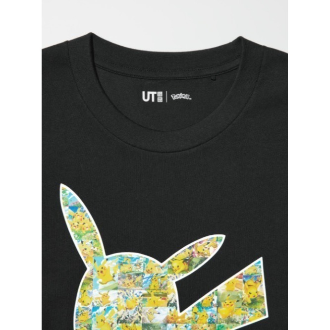 (特價)正版 UNIQLO x 寶可夢 Pokémon 限量聯名T恤 皮卡丘 藍T 男裝 女裝 短袖T恤 原價490元-細節圖6