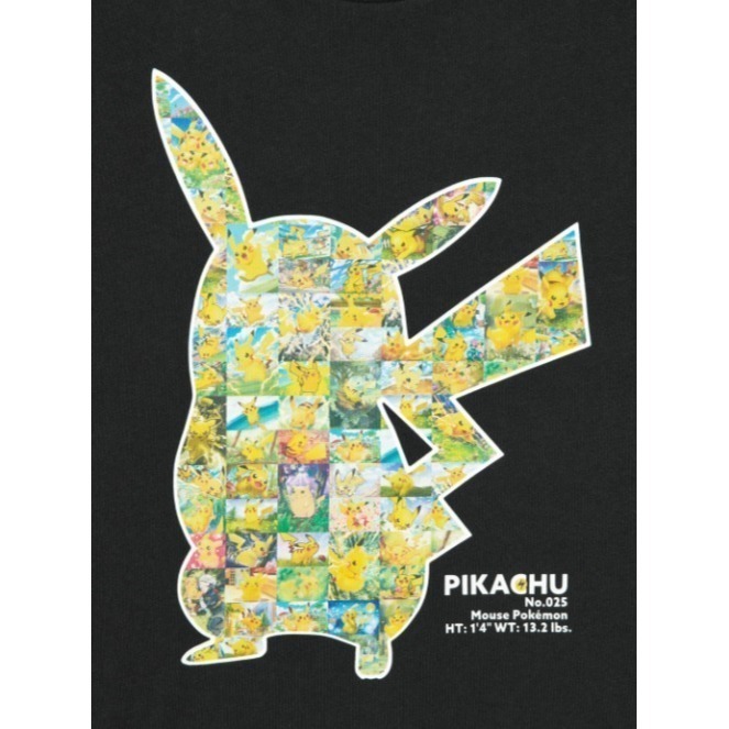 (特價)正版 UNIQLO x 寶可夢 Pokémon 限量聯名T恤 皮卡丘 藍T 男裝 女裝 短袖T恤 原價490元-細節圖7