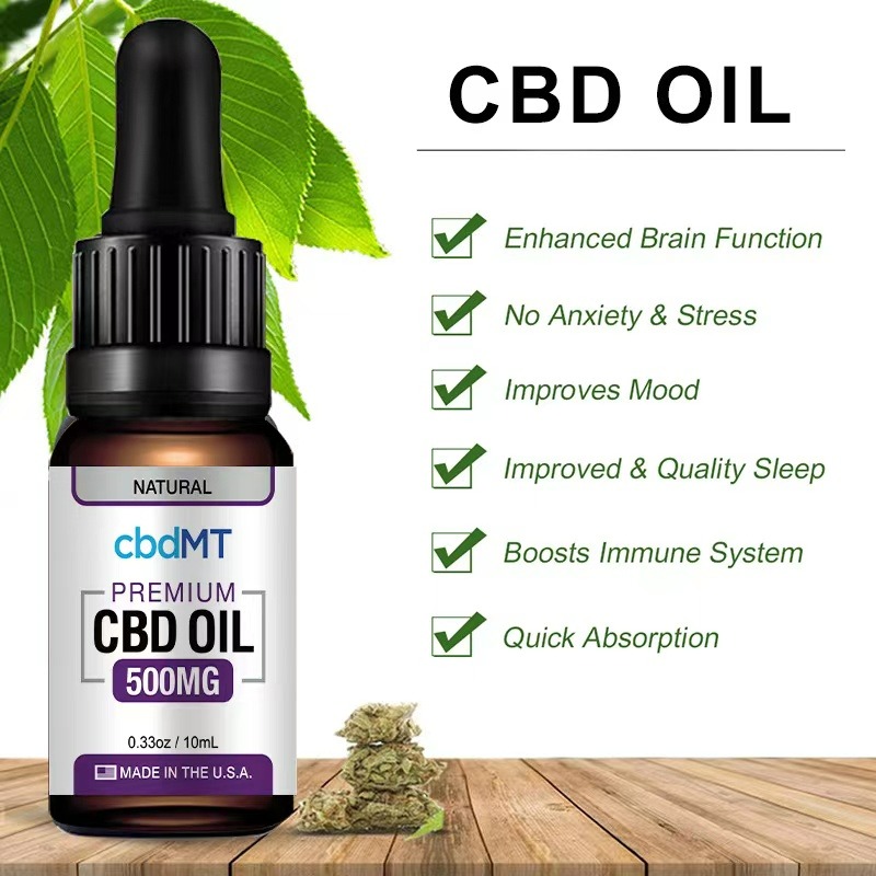 CBD Oil高濃度精油 植物提取不含THC 助眠 緩解壓力  睡眠精油 減少焦慮 CBD精油10ml-細節圖3