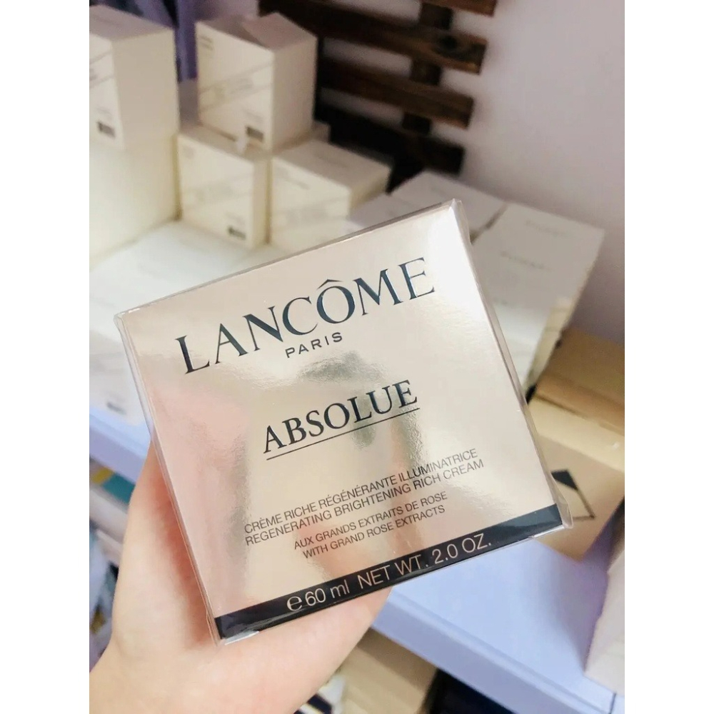 LANCOME 蘭蔻 絕對完美黃金玫瑰修護乳霜60ML 清爽滋潤型 玫瑰乳霜 玫瑰面霜 臻顏精萃改善皮膚暗沉-細節圖4