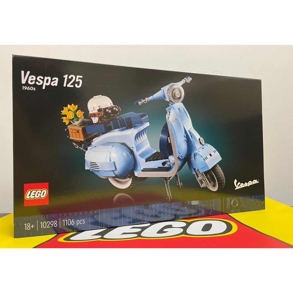 今小胖-樂高 LEGO 10298 偉士牌Vespa125 1960S-細節圖4