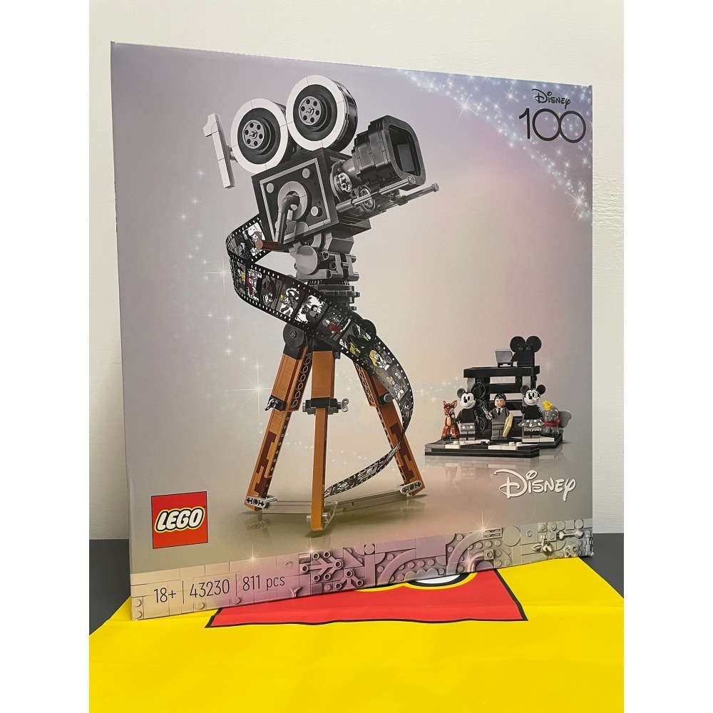 今小胖-樂高 LEGO 43230 華特迪士尼100周年致敬相機-大盒面交-細節圖2