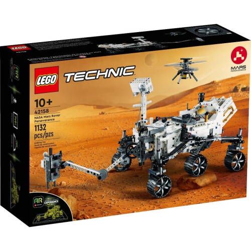 [大王機器人] 樂高 LEGO 42158 Technic-NASA 火星探測車毅力號
