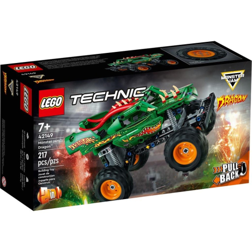 [大王機器人] 樂高 LEGO 42149 科技系列 Technic-迴力卡車 Dragon™