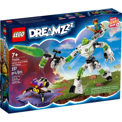 [大王機器人] 樂高 LEGO 71454 馬特歐和機器人綠魔球 追夢人的試煉系列 零件數：237