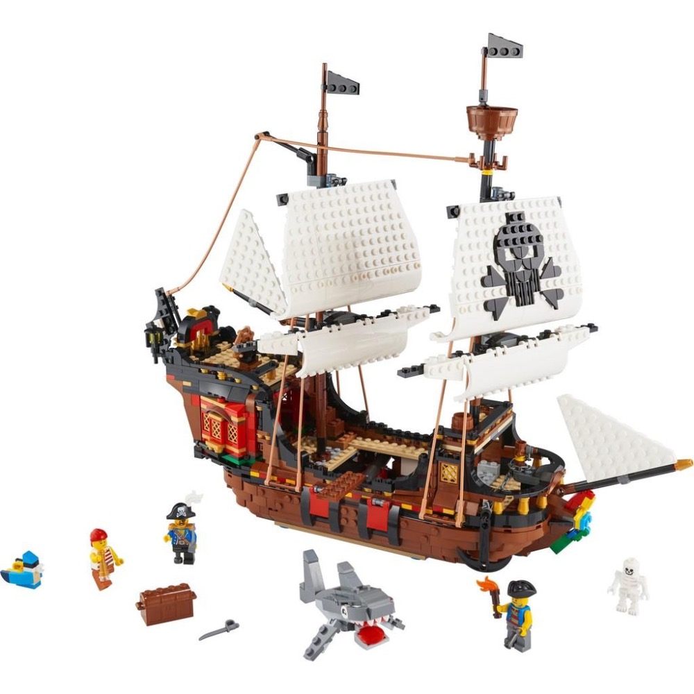 [大王機器人] 樂高 LEGO 31109 creator 創意系列 海盜船 3 in 1-細節圖2