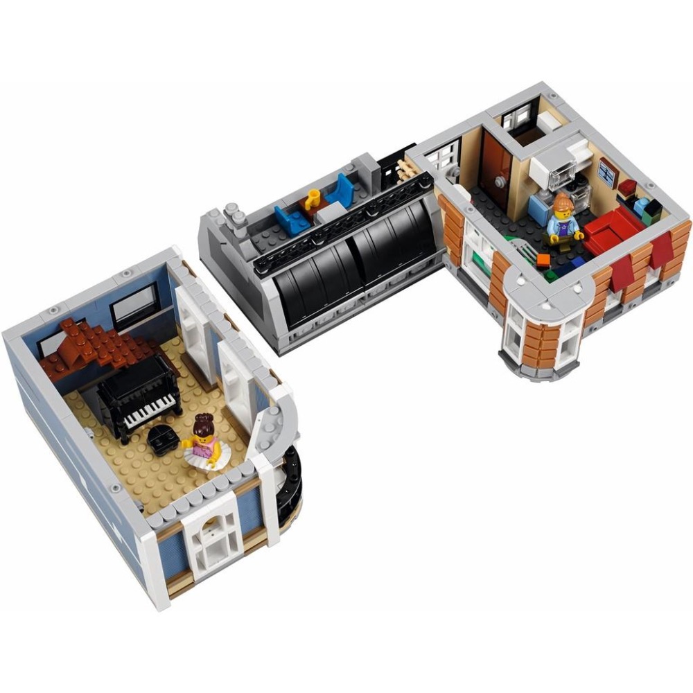 [大王機器人] LEGO 樂高 10255 集會廣場  Assembly Square 此盒只能郵寄 台樂公司貨-細節圖4