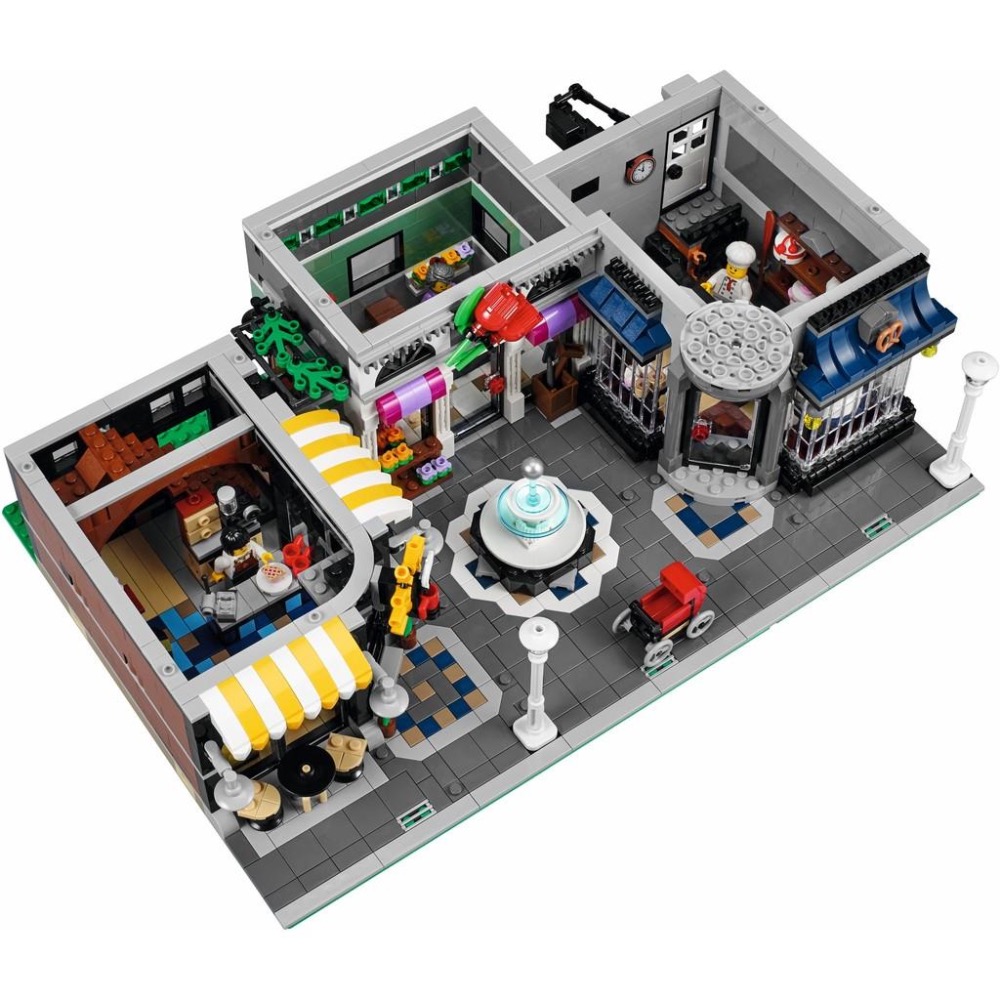 [大王機器人] LEGO 樂高 10255 集會廣場  Assembly Square 此盒只能郵寄 台樂公司貨-細節圖6