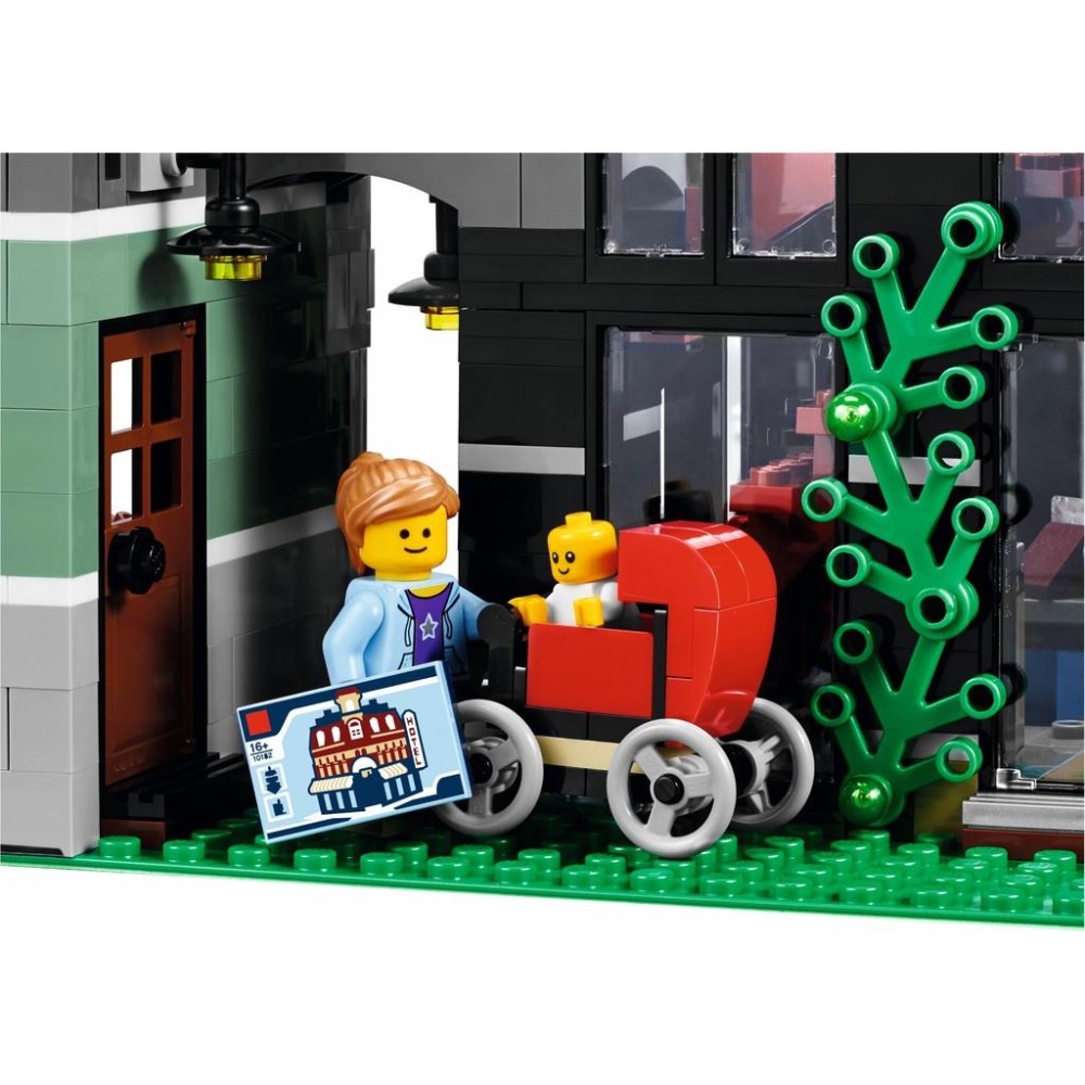 [大王機器人] LEGO 樂高 10255 集會廣場  Assembly Square 此盒只能郵寄 台樂公司貨-細節圖7