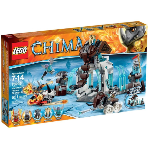 [大王機器人] 樂高積木 LEGO 70226 CHIMA 神獸傳奇系列 猛獁的冰凍要塞