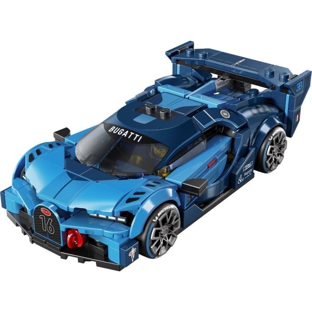 [大王機器人] LEGO 77253 Bugatti Vision GT 極致跑車 樂高® 極速賽車 Speed-細節圖4