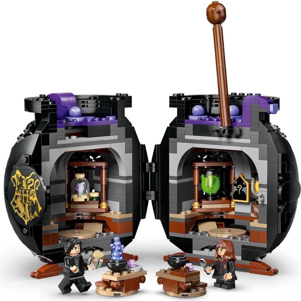 [大王機器人] LEGO 76464 大釜：秘密魔藥學教室 樂高® 哈利波特 LEGO® Harry Potter™系列-細節圖3