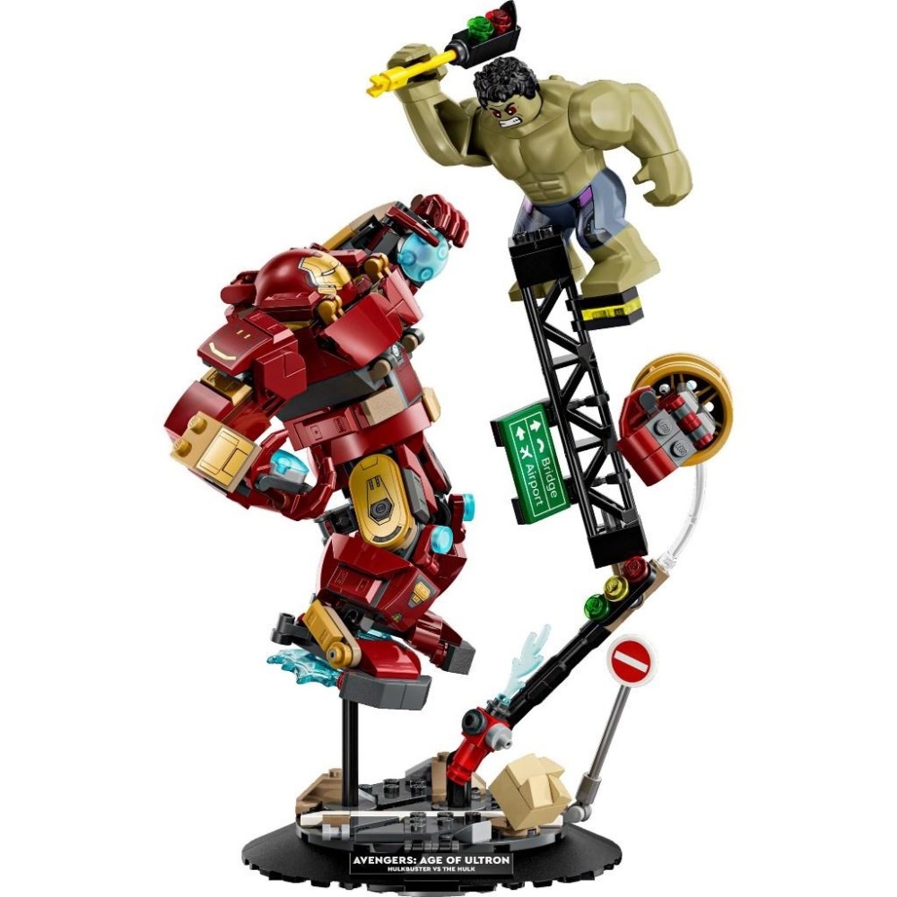 [大王機器人] LEGO 76343 史詩級對決：浩克毀滅者 vs. 浩克 樂高® 超級英雄 Super Heroes-細節圖3