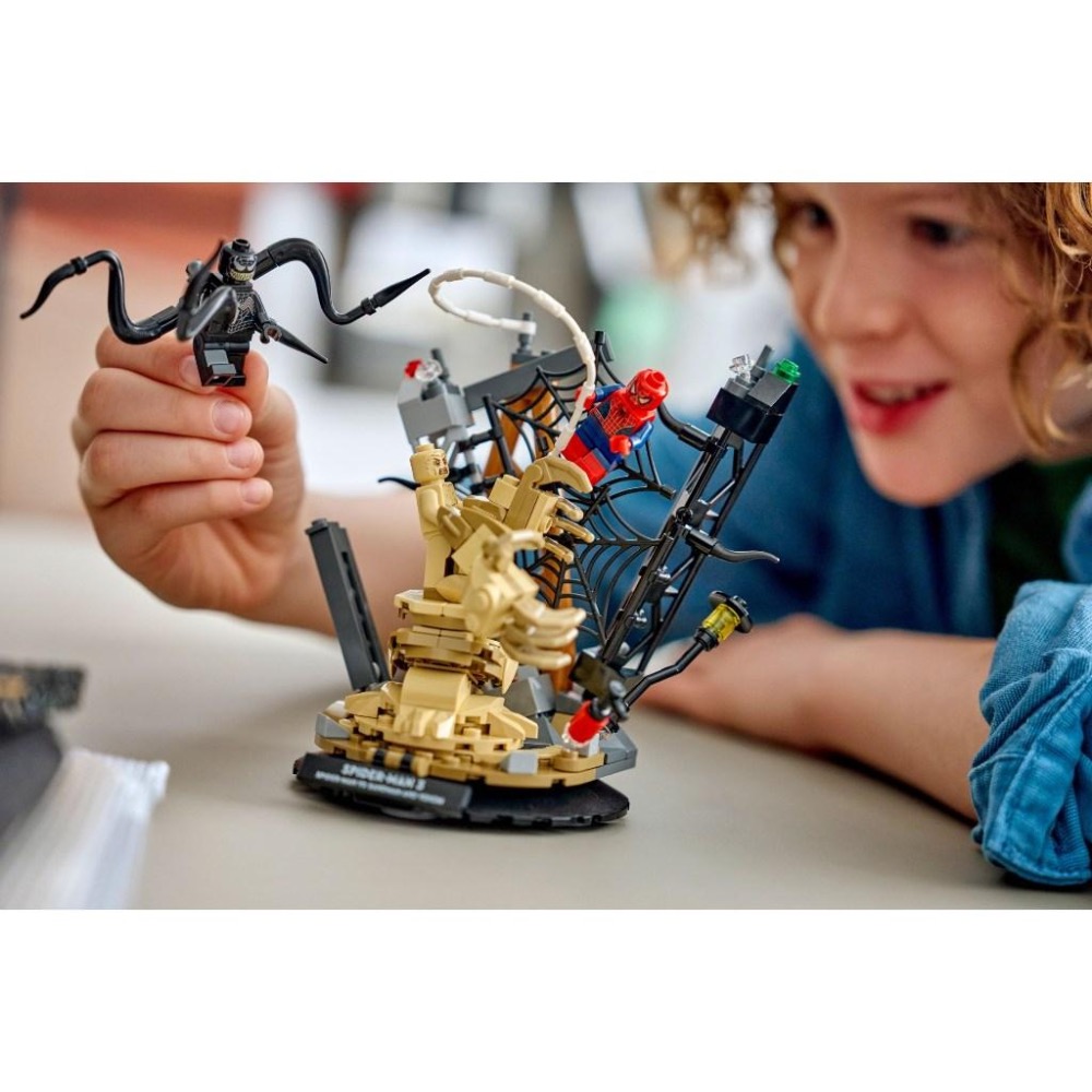 [大王機器人] LEGO 76334 史詩級對決：蜘蛛人 vs. 沙人 樂高® 超級英雄 Super Heroes系列-細節圖5