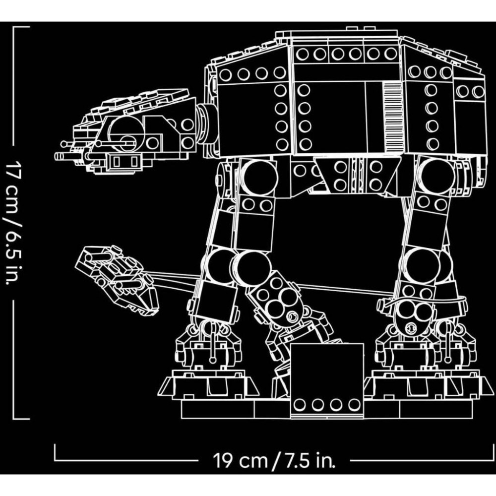 [大王機器人] LEGO 75440 AT-AT 樂高® 星際大戰 LEGO® Star Wars™系列 零件數：525-細節圖5