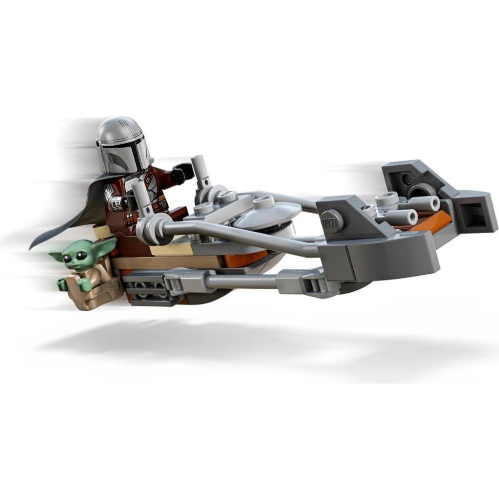 [大王機器人] LEGO 75436 曼達洛人和古古的飛行摩托車 樂高® 星際大戰 LEGO® Star Wars™系列-細節圖2