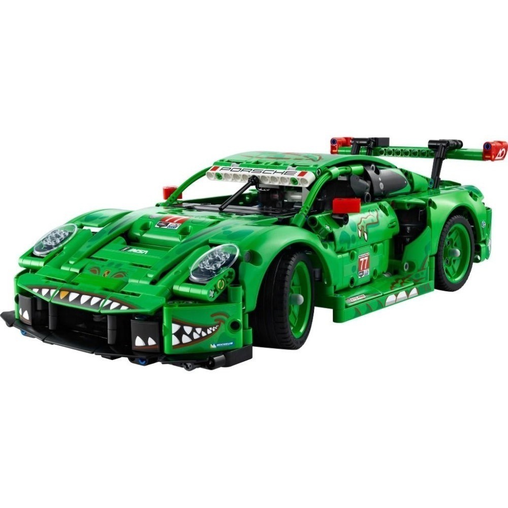 [大王機器人] LEGO 42224 Porsche 911 GT3 R REXY AO Racing 賽車 樂高 科技-細節圖2