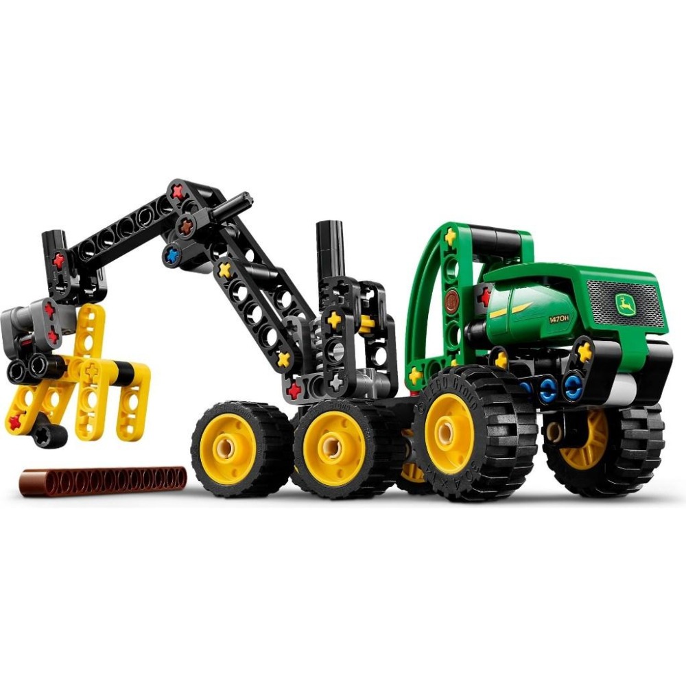 [大王機器人] LEGO 42218 John Deere 1470H 輪式森林收割機 樂高® 科技 Technic系列-細節圖2