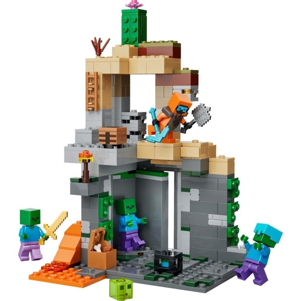 [大王機器人] LEGO 21587 殭屍地牢 樂高® Minecraft LEGO® Minecraft系列-細節圖2