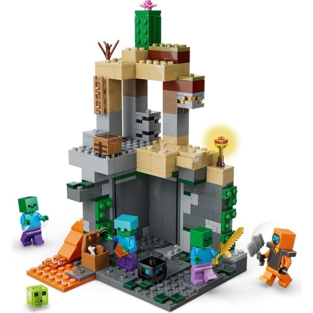 [大王機器人] LEGO 21587 殭屍地牢 樂高® Minecraft LEGO® Minecraft系列-細節圖3